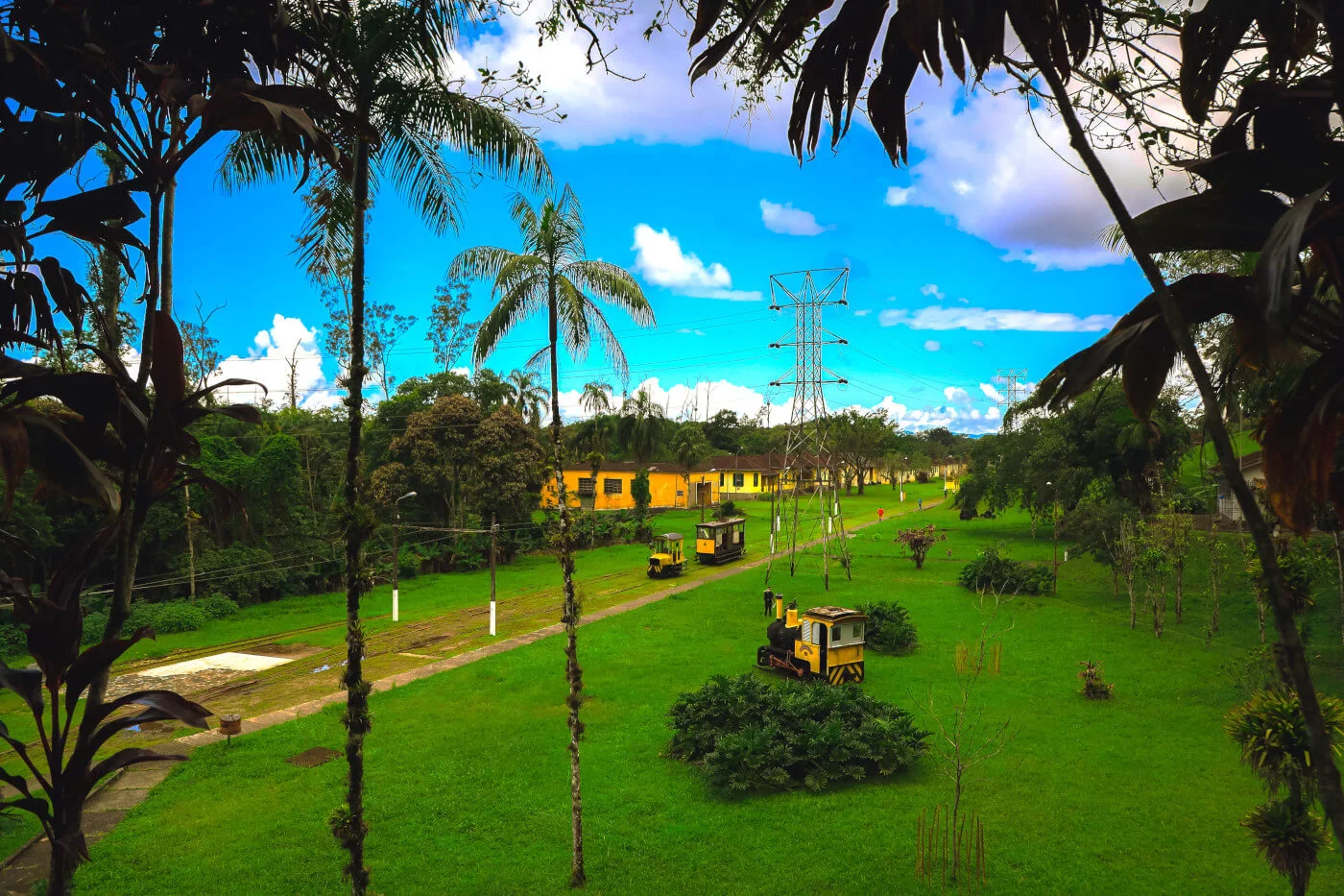 Vista panorâmica da Vila de Itatinga